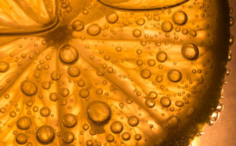 Free stock image of Lime in water with bubbles created by adam