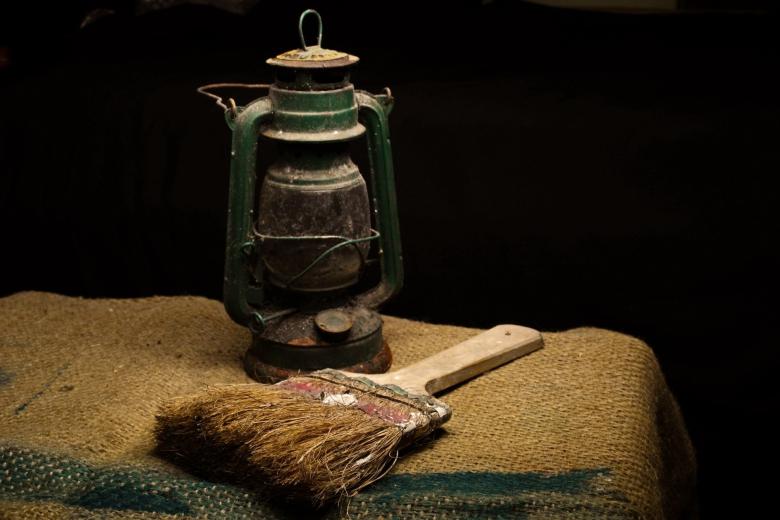 Free stock image of Old Lantern and Brush created by adam
