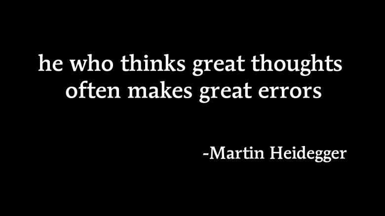 Free stock image of Martin Heidegger Quote created by Alvin Manuela