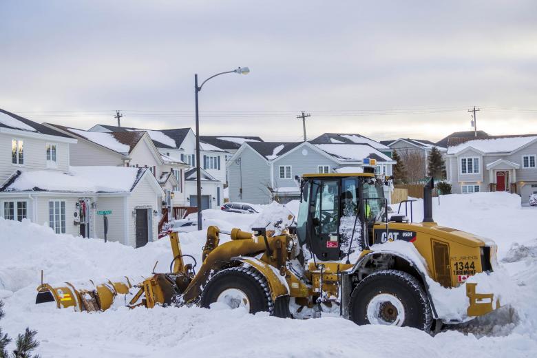 Free stock image of Snow Plow in Winter created by Geoffrey Whiteway