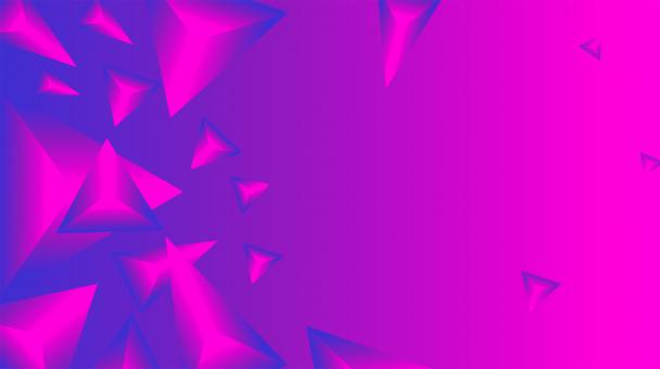 Abstract Background - Vivid Purple Triangles - Free Stock Photo
