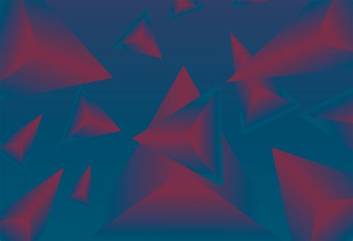Abstract Background - Dim Electric Red and Blue Triangles - Free Stock Photo
