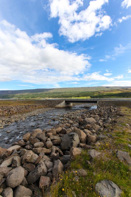Free stock image of Bridge Over a Small River created by Bjorgvin