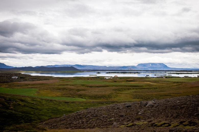 Free stock image of Myvatn Lake in Iceland created by Bjorgvin