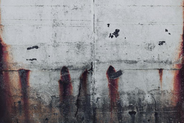 Free stock image of Grunge Concrete Wall with Rust Streaks created by Free Texture Friday