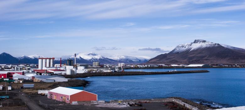 Free stock image of Akranes Village Harbor - Iceland created by Bjorgvin