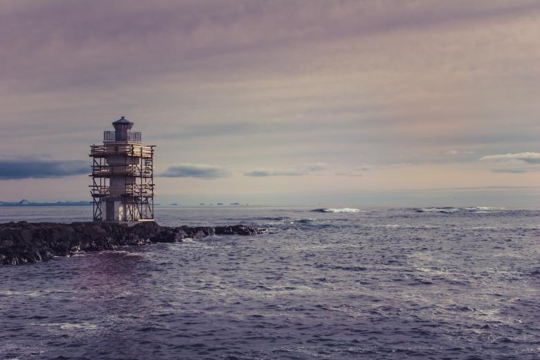 Free stock image of Akranes Old Lighthouse created by Bjorgvin