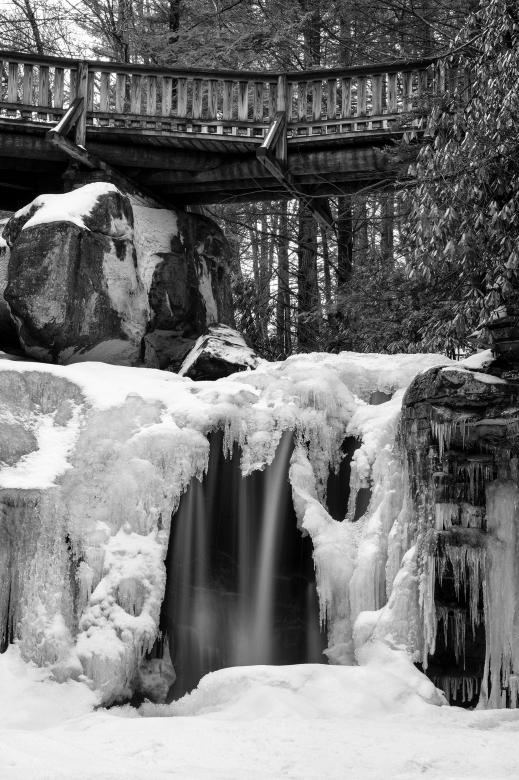 Free stock image of Winter Waterfall Layers created by Nicolas Raymond
