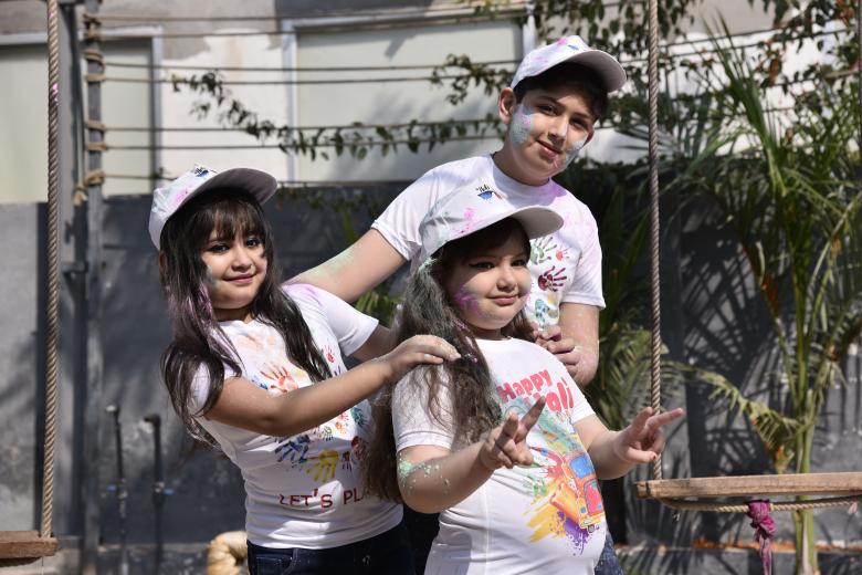 Free stock image of Happy Holi Shoot Kids created by The Sidaans