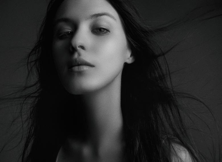Free stock image of Dark Haired Beauty - Monochrome created by Alexander Krivitskiy