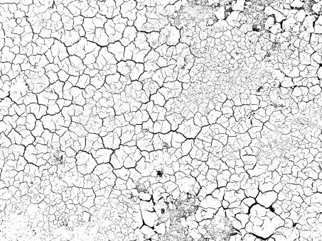 Black and White Cracked Texture - Free Stock Photo