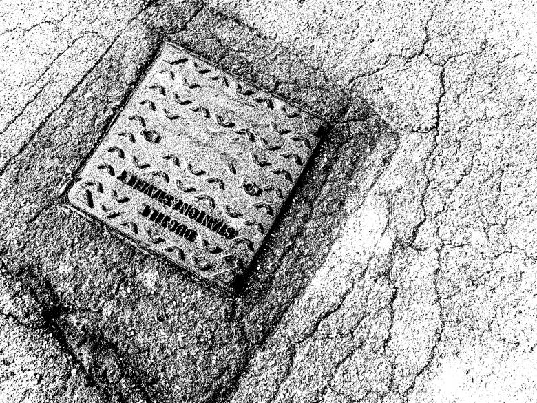Free stock image of Grunge Asphalt and Drain background created by Sos