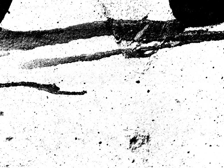 Free stock image of Grunge Paint on White Wall - Black and White created by Sos