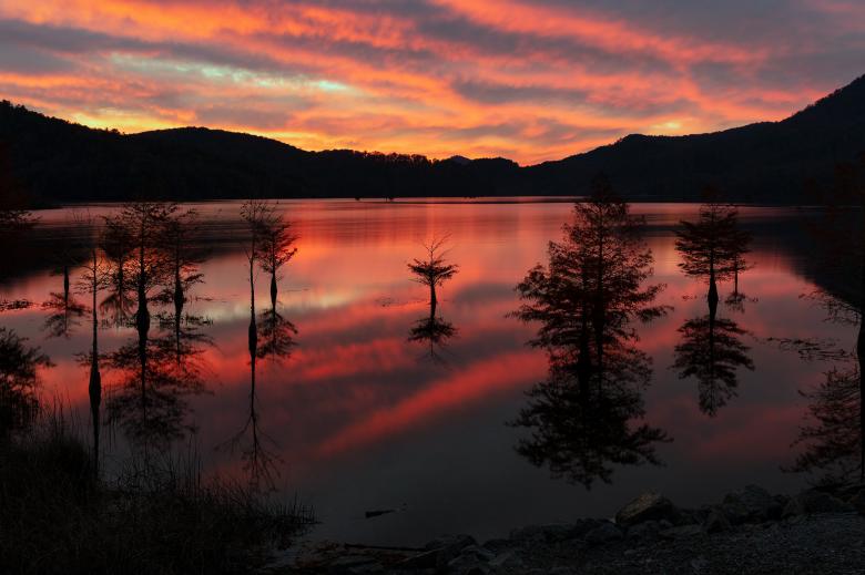Free stock image of Ocoee Fire Twilight created by Nicolas Raymond