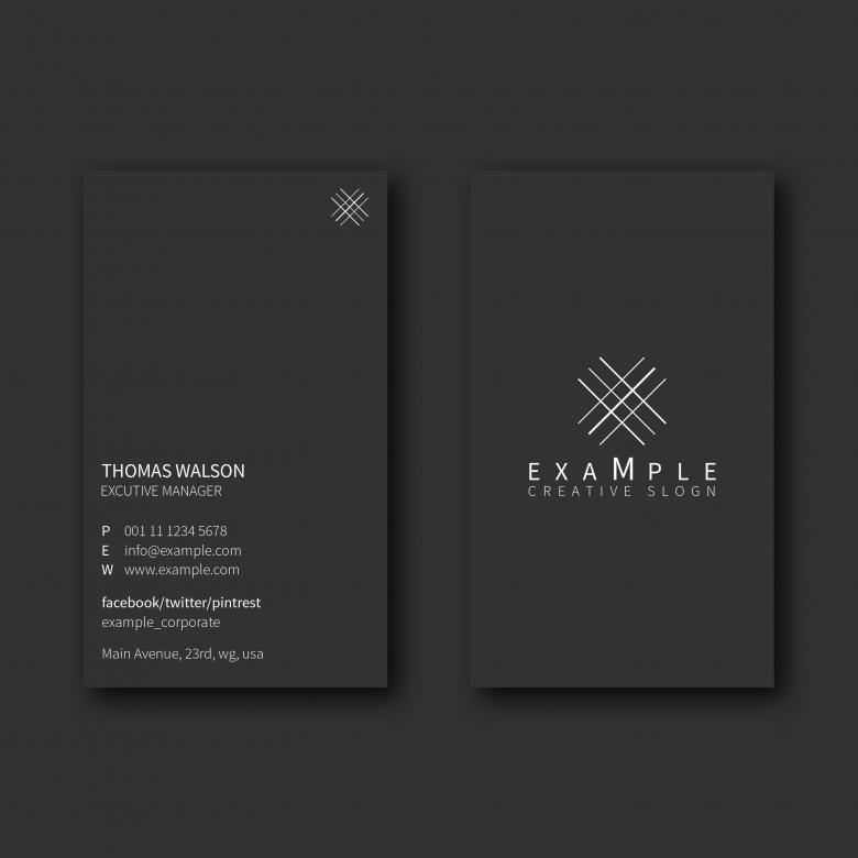 Free stock image of Gray Minimal Business Card Layout created by Sos