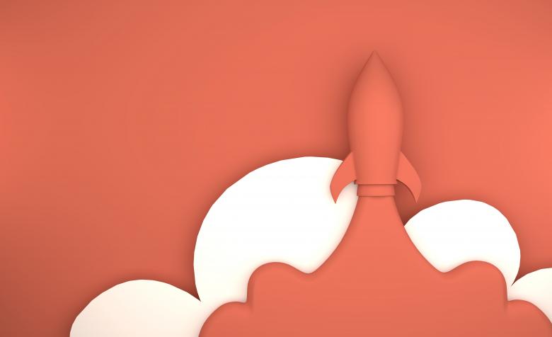 Free stock image of Startup 3d rocket model launching created by Sos