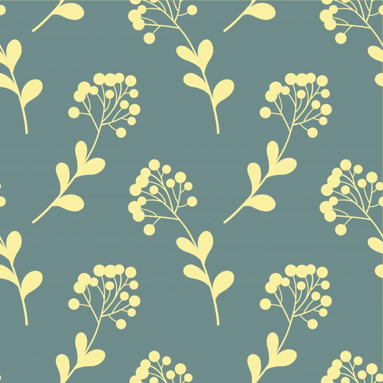 Free stock image of Blue and Yellow Floral Seamless Pattern created by Sos