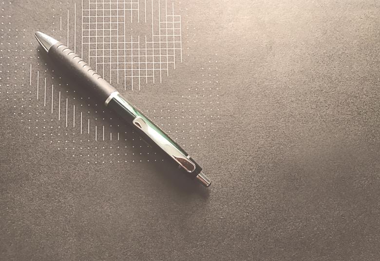 Free stock image of Pen on Gray Background created by Sos