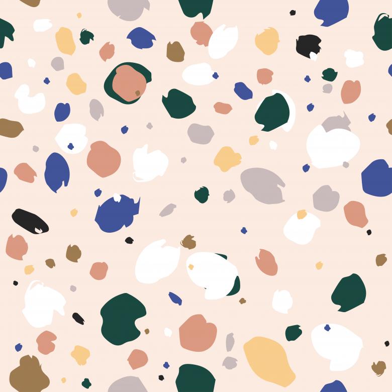 Free stock image of Terrazzo Seamless Pattern with Pastel Colors created by Sos