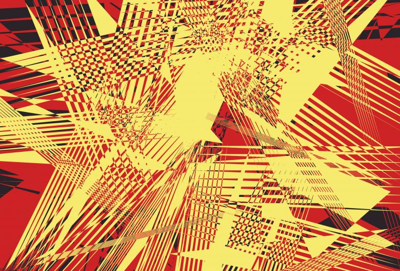 Free stock image of Red and Yellow Abstract Shape Background created by Sos