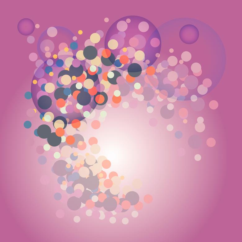 Free stock image of Bubbles on Purple Background created by Sos