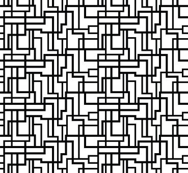 Abstract Lines Seamless Vector Pattern