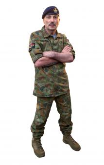 Soldier Wearing (DPCU) Uniform - Free Stock Photo