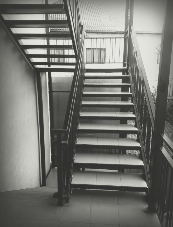 Free stock image of Staircase - Monochrome created by NomeVizualizzato