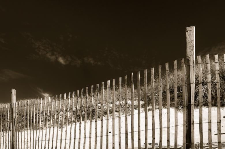 Free stock image of Same old fence - Sepia created by Oleg