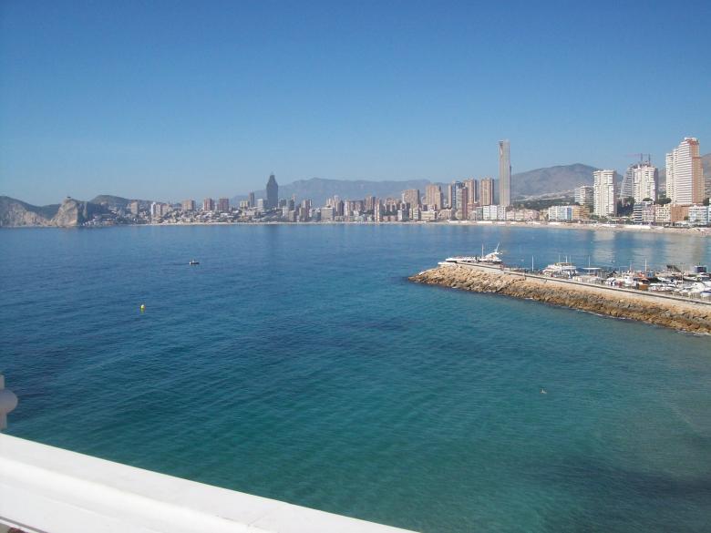 Free stock image of Benidorm Coastline created by rose eckersley