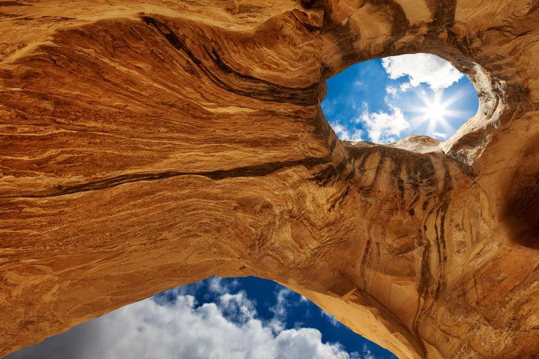 Free stock image of Wild Horse Window Sunburst created by Nicolas Raymond