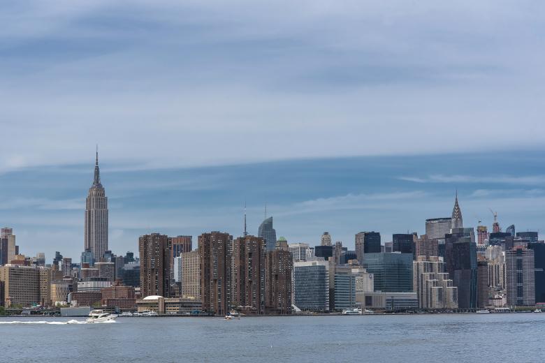 Free stock image of Manhattan Cityscape created by Peter Olexa