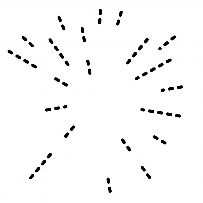 Free stock image of Radial Burst Element created by Tama Pe