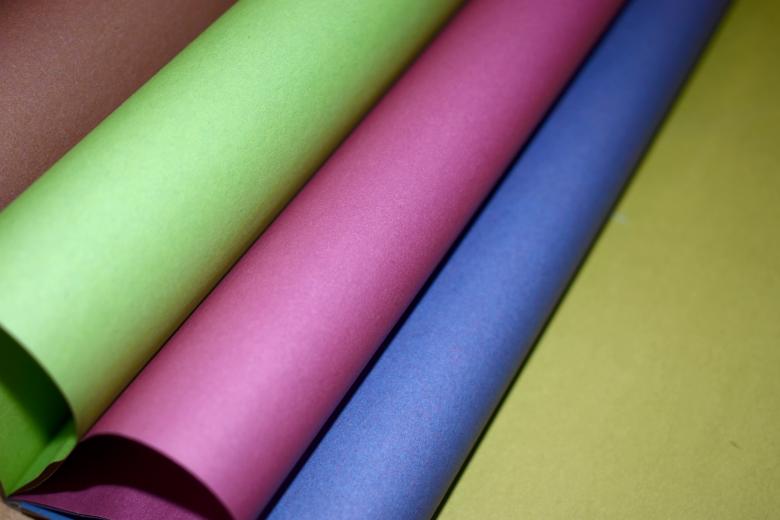 Free stock image of Colorful Paper Rolls created by NomeVizualizzato