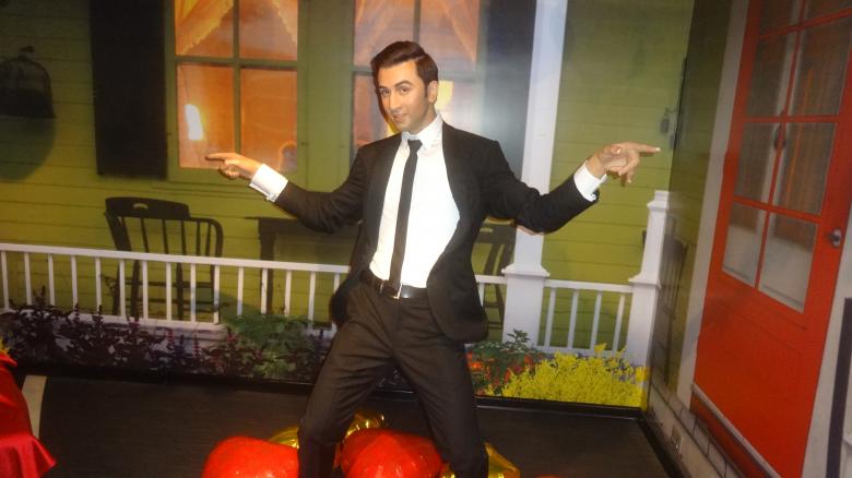 Free stock image of Bollywood Actor Ranbir Kapoor Wax Statue created by Arjun Chourasia