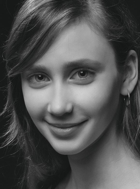 Free stock image of Young Female - Monochrome Portrait created by Alexander Krivitskiy