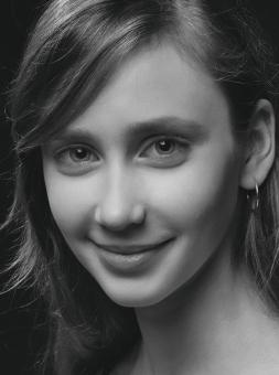 Free Stock Photo of Young Female - Monochrome Portrait