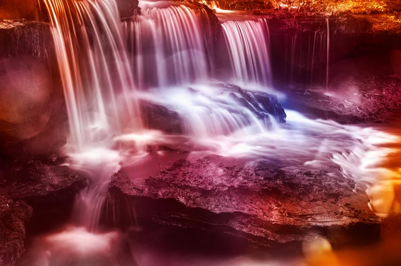Free stock image of Bobokeh Cascades created by Nicolas Raymond