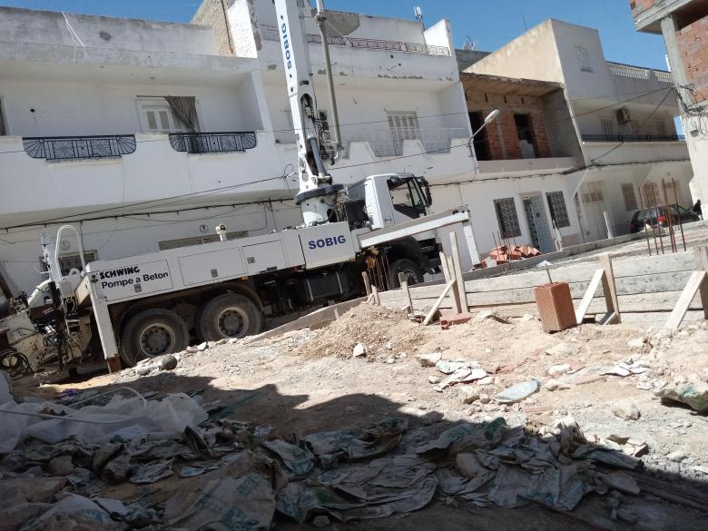 Free stock image of Pumping Concrete created by chokri attia