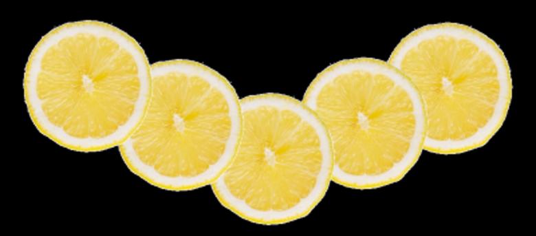 Free stock image of Some lemon slices in a row created by Delobelle Théo