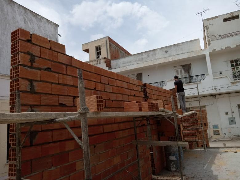 Free stock image of Constructing a Brick Wall created by chokri attia