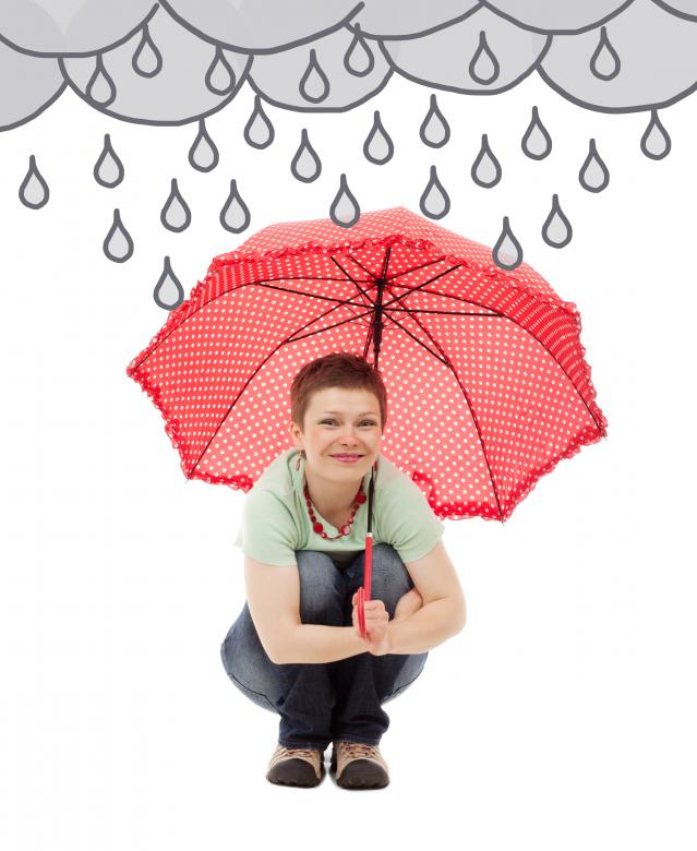 Free stock image of Woman in the Rain created by Jack Moreh