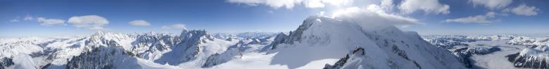 Free stock image of Panoramic Winter Mountains created by Danny Ouellet