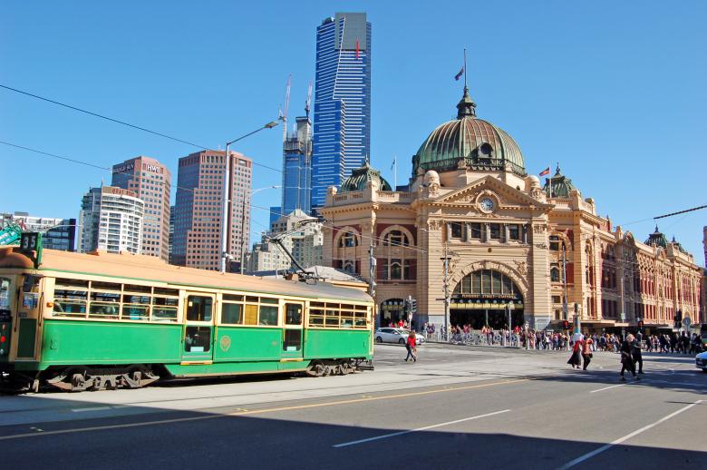 Free stock image of Flinders  Street Station created by Paul Macallan