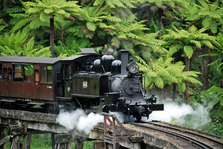 Free stock image of Puffing Billy created by Paul Macallan