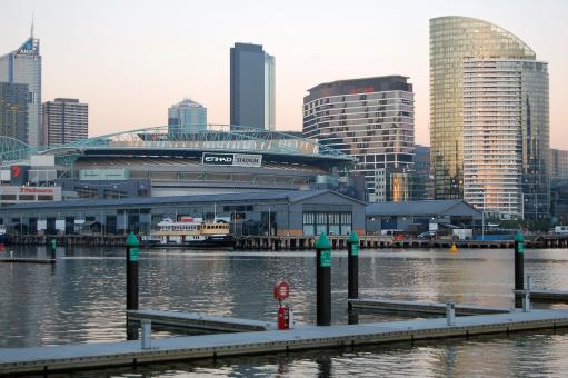 Dockland Sunrise - Melbourne Australia