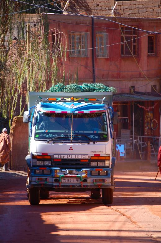 Free stock image of Truck In Moroccan Village created by Paul Macallan
