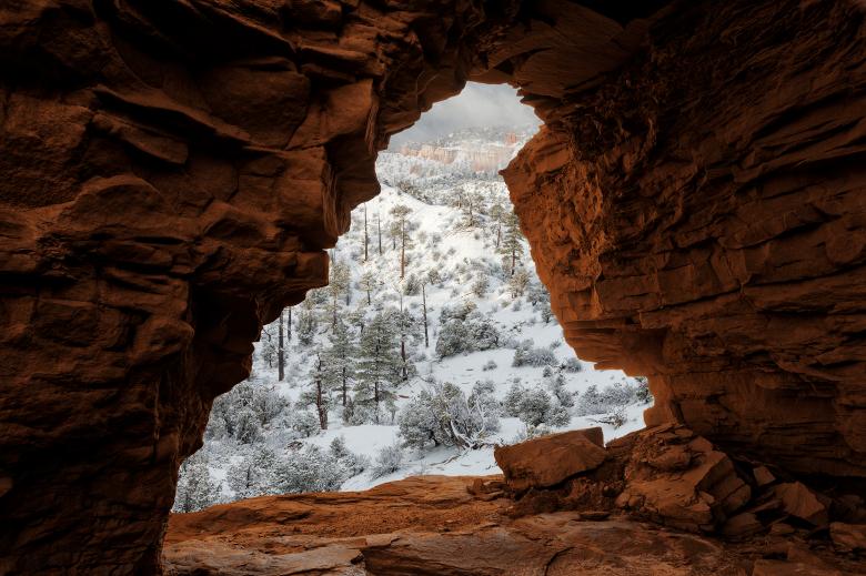 Free stock image of Winter Solace Cave created by Nicolas Raymond