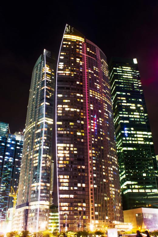 Free stock image of Office Building at Night created by sapiduduk