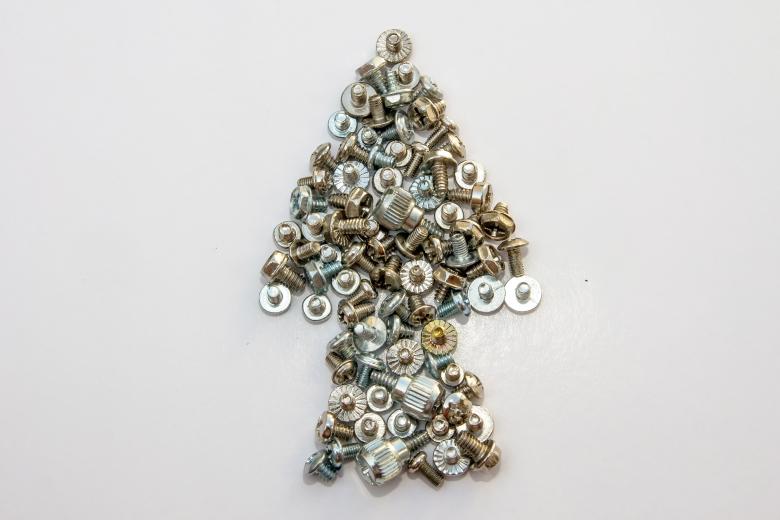 Free stock image of A collection of bolts forms an arrow created by sapiduduk